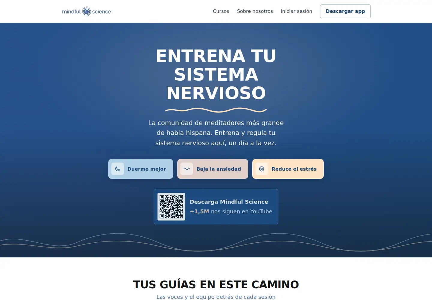 Screenshot of mindfulscience.es