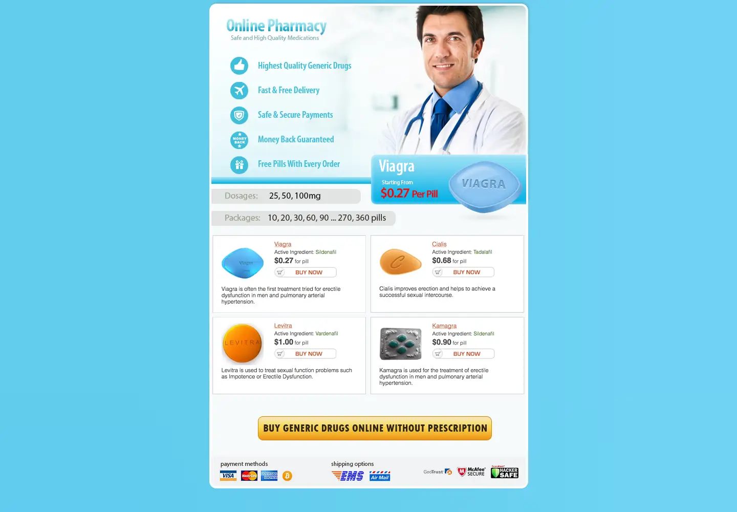 Screenshot of everameds.com