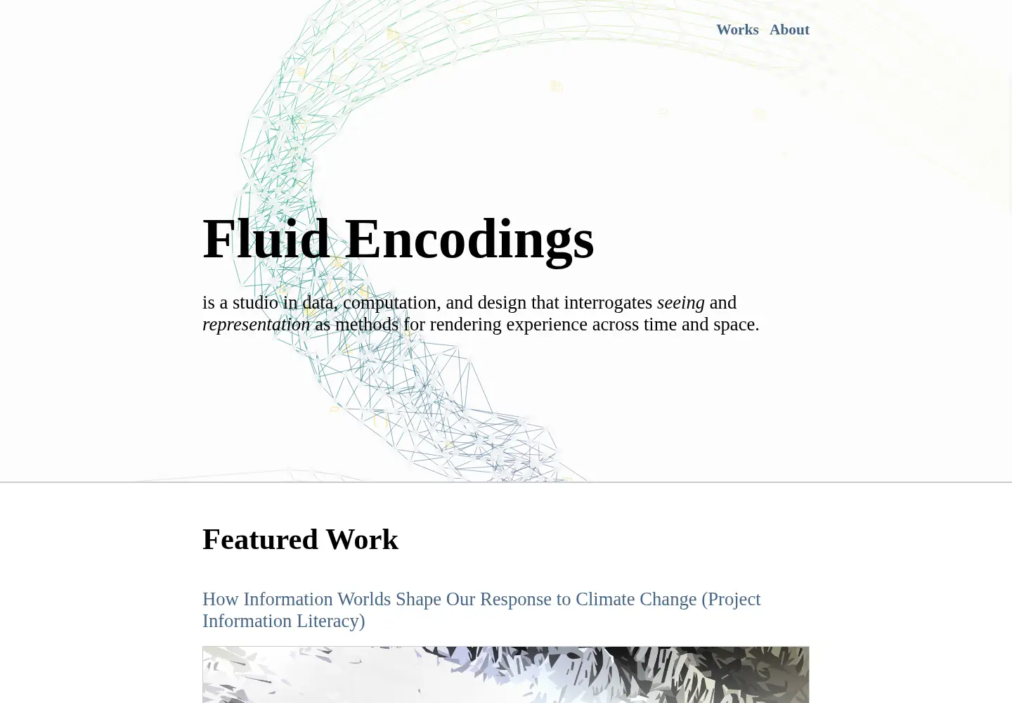 Screenshot of fluidencodings.com