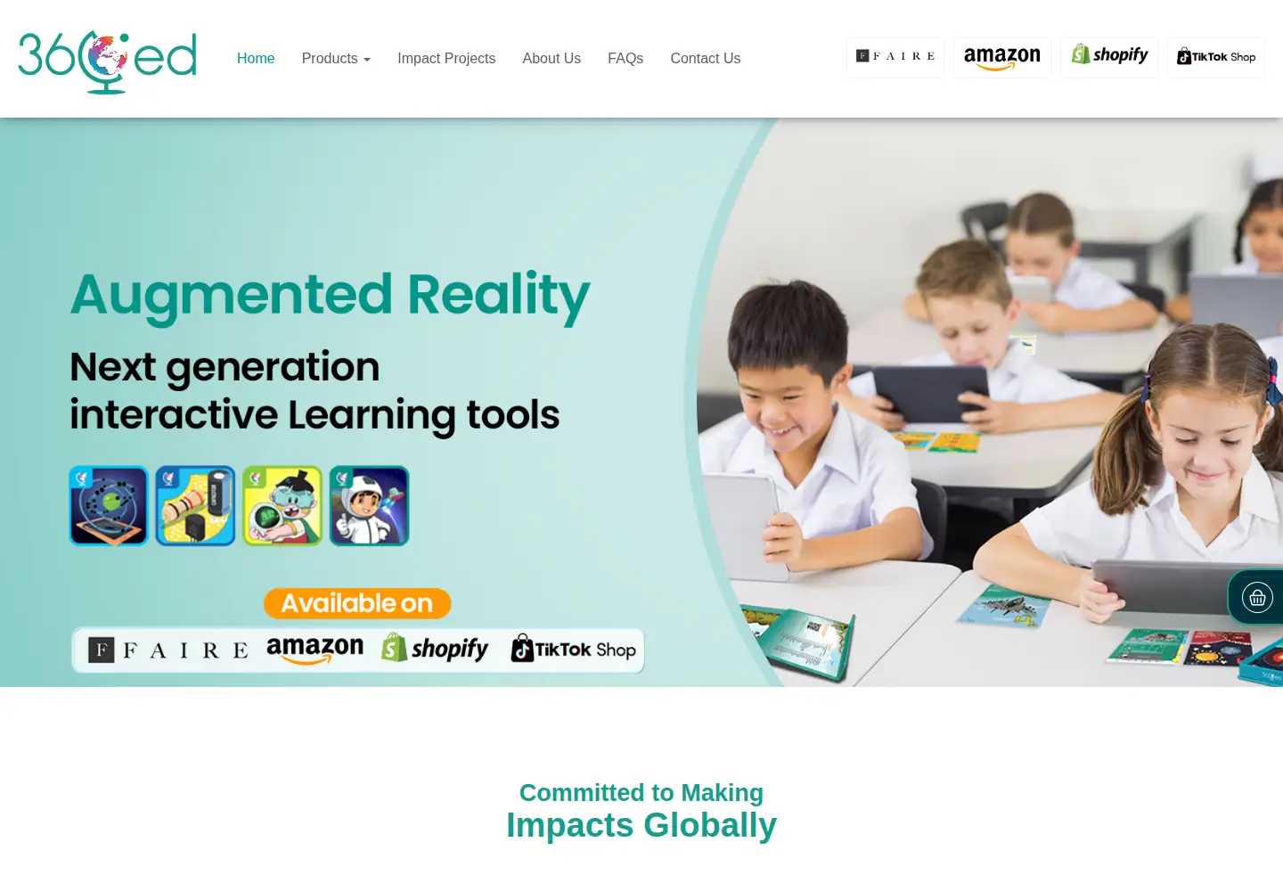 Screenshot of 360ed.org