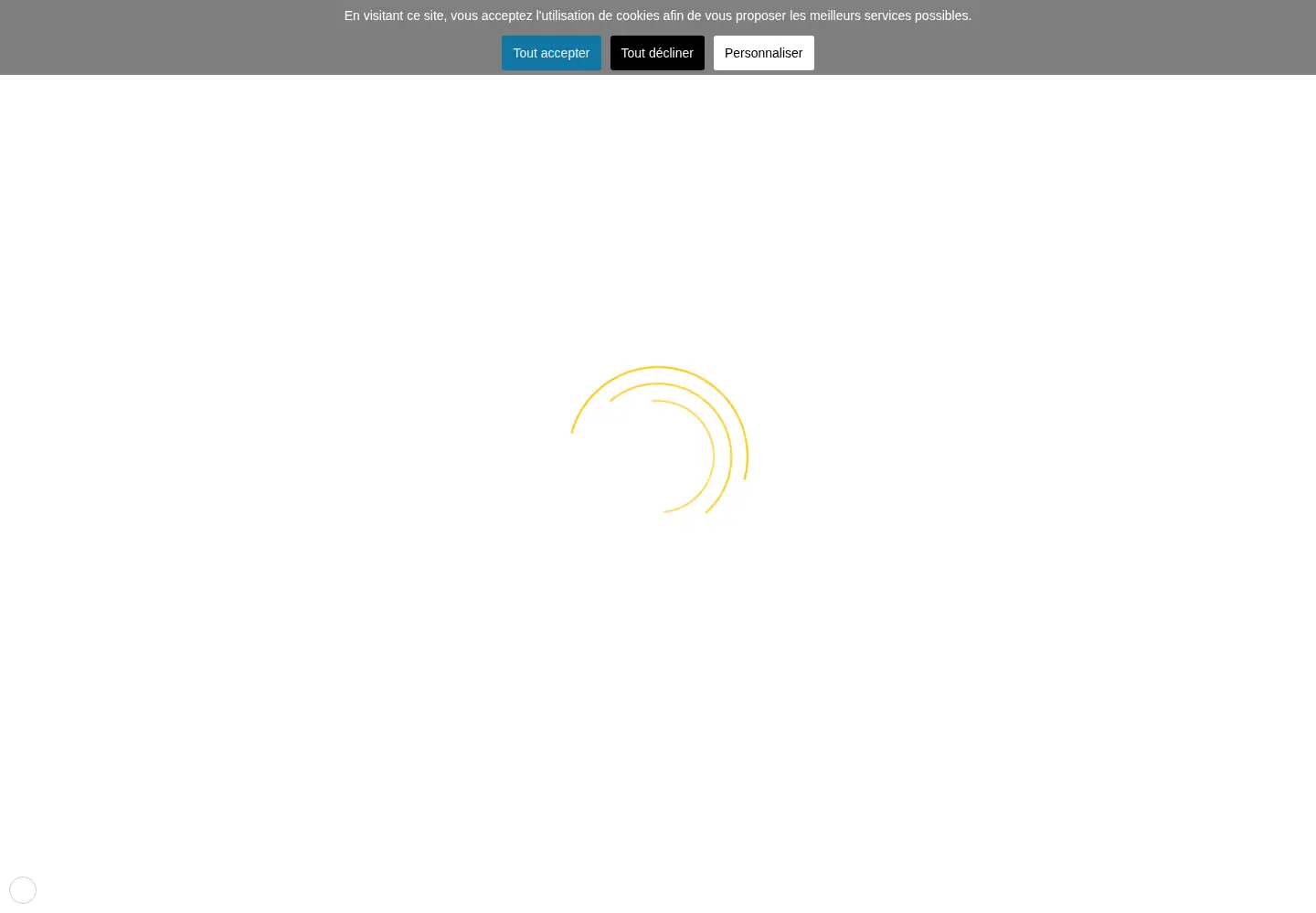 Captured homepage of chatillondazergues.fr in the current scan