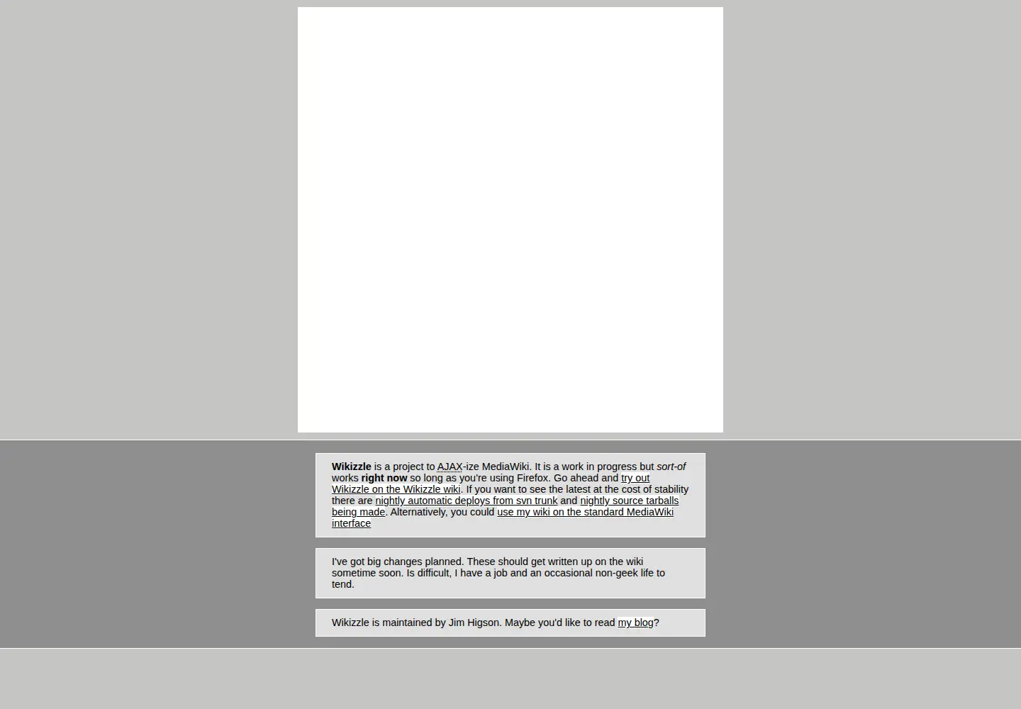 Screenshot of wikizzle.org