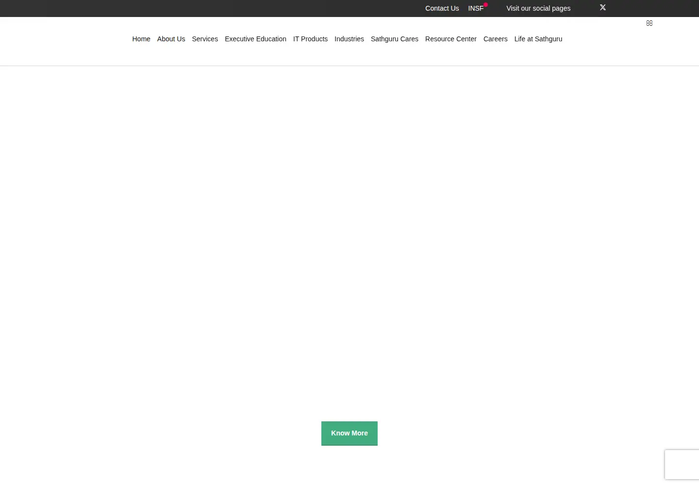 Captured homepage of sathguru.com in the current scan