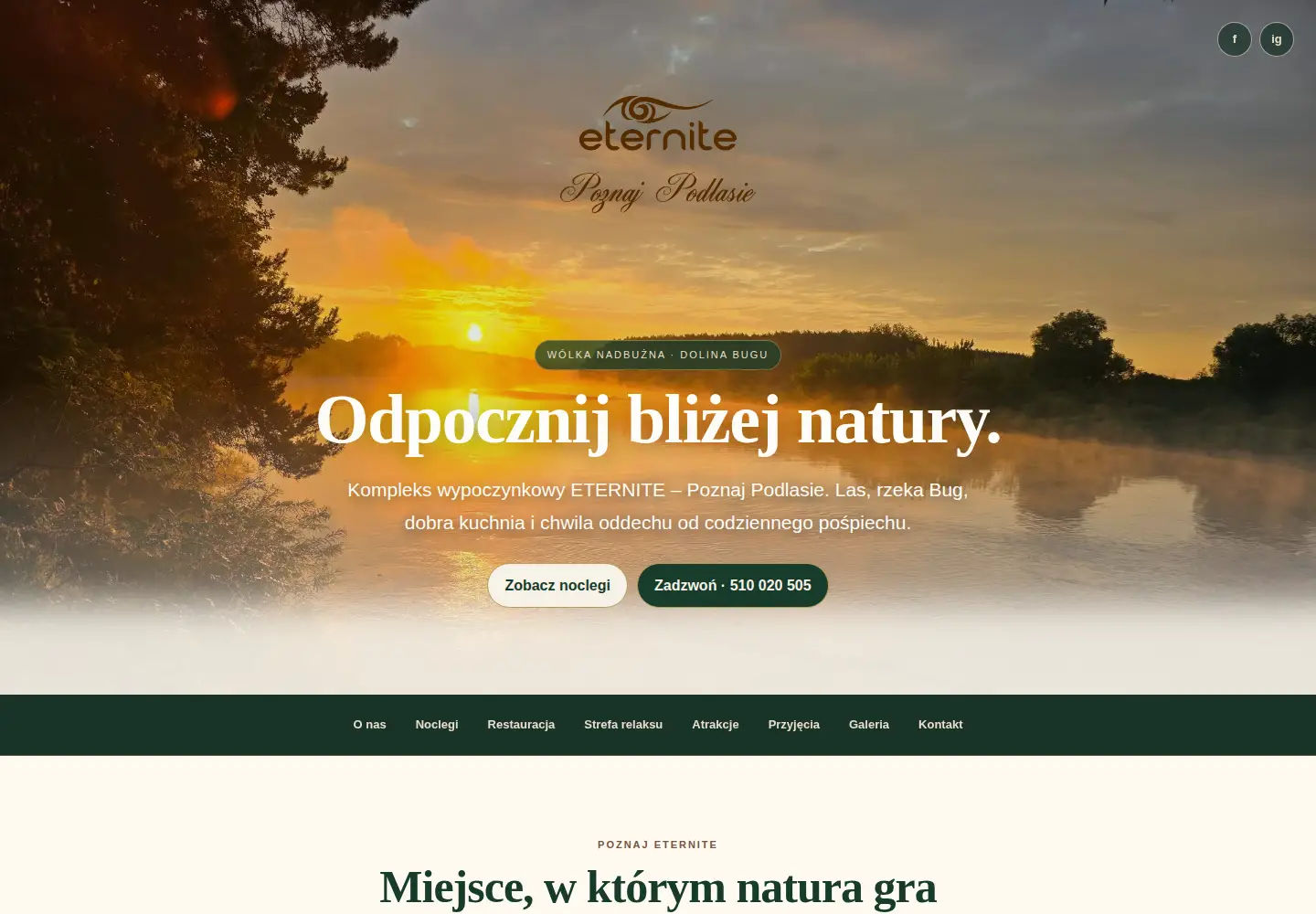 Screenshot of eternite.pl