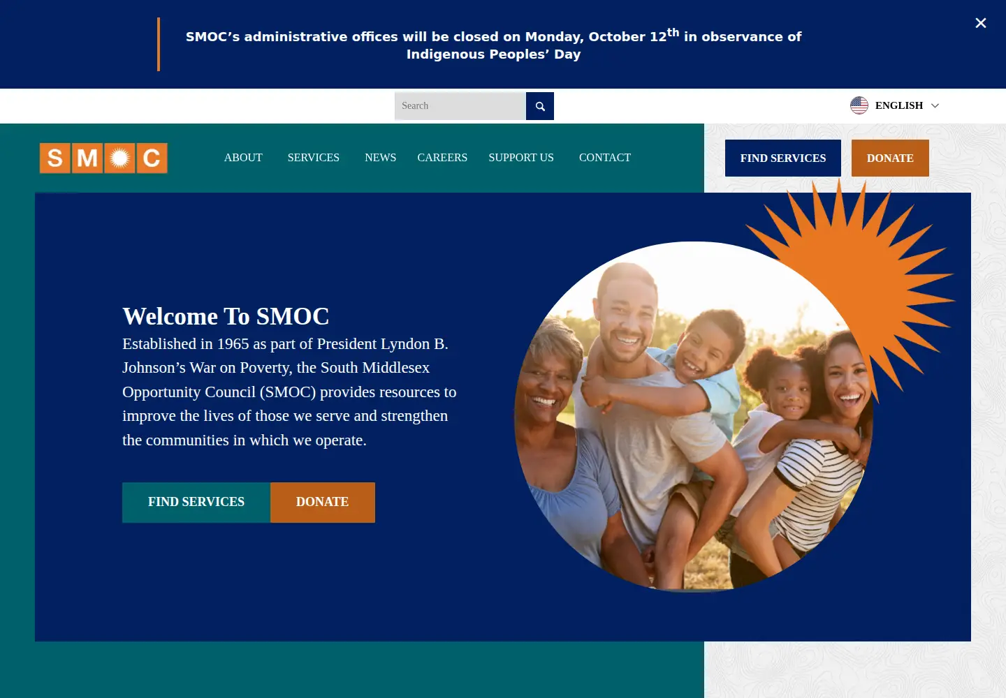 Screenshot of smoc.org