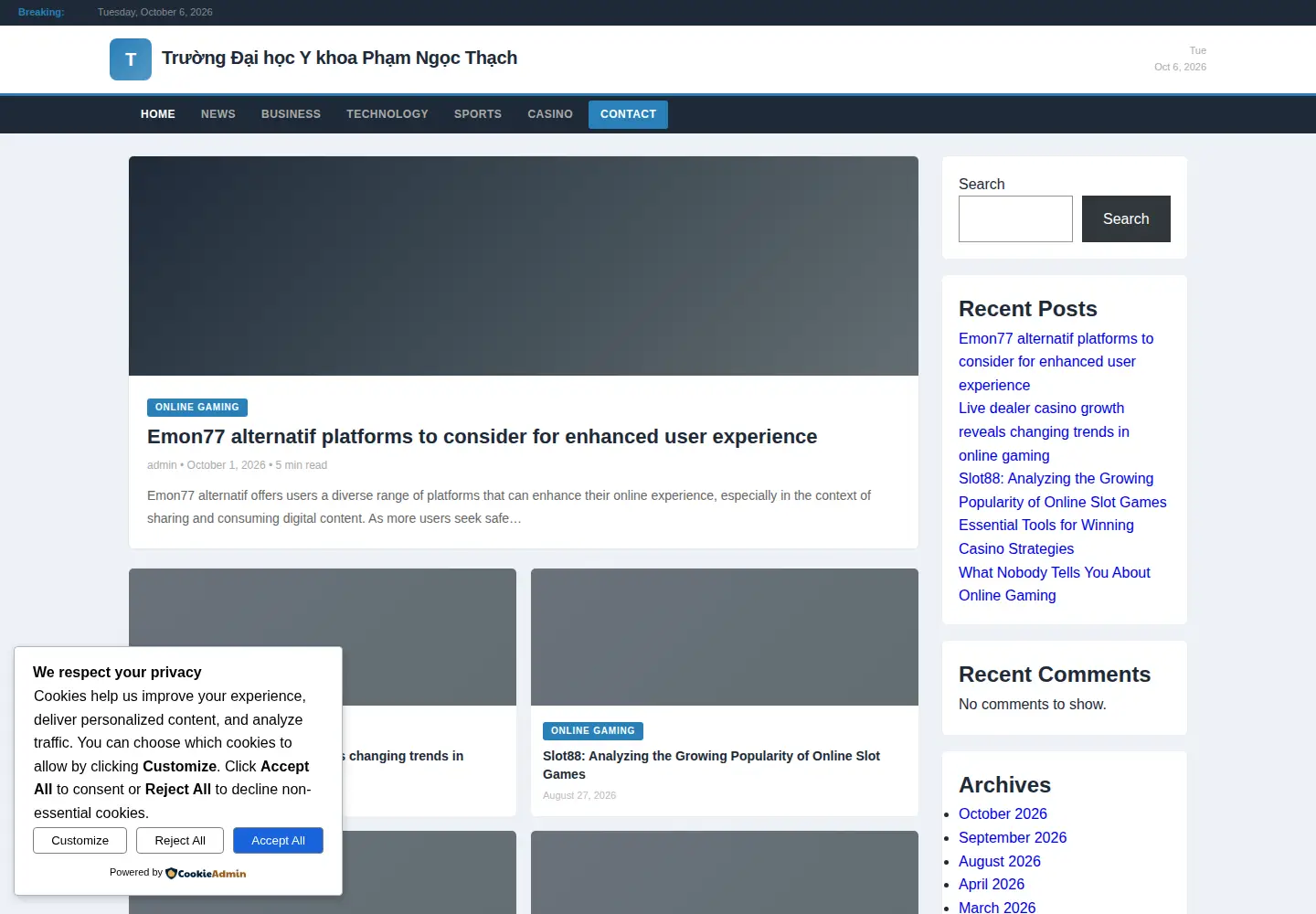 Screenshot of casinopnt.edu.pl
