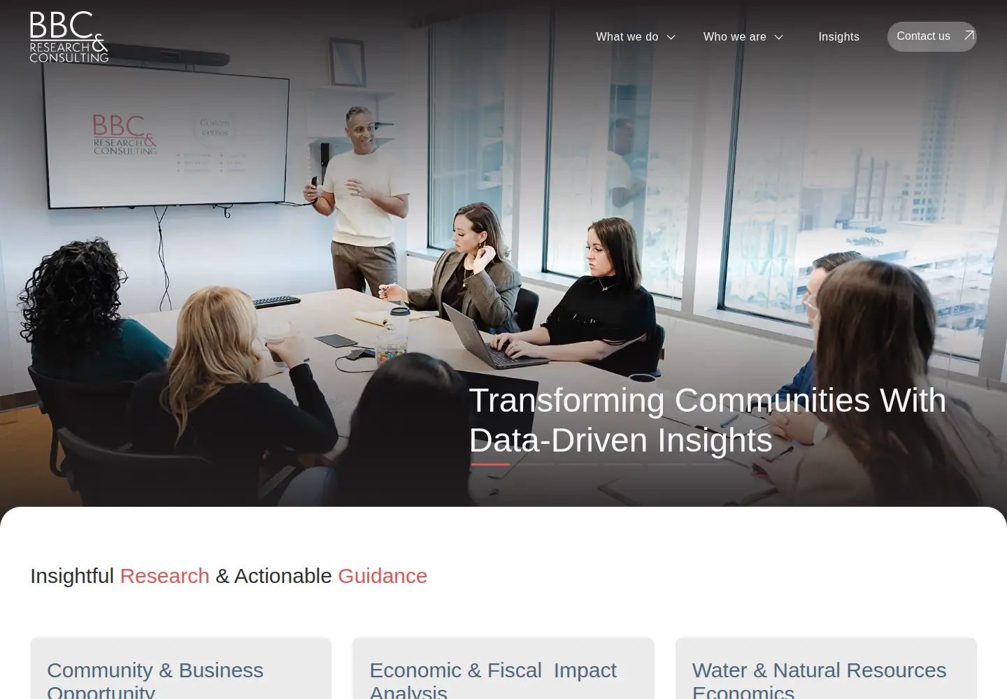 Screenshot of bbcresearch.com
