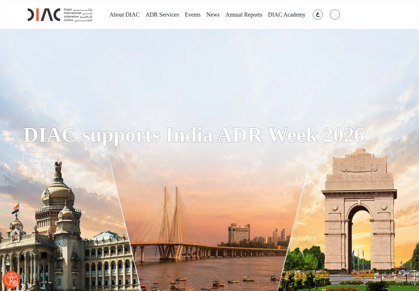 Screenshot of diac.com