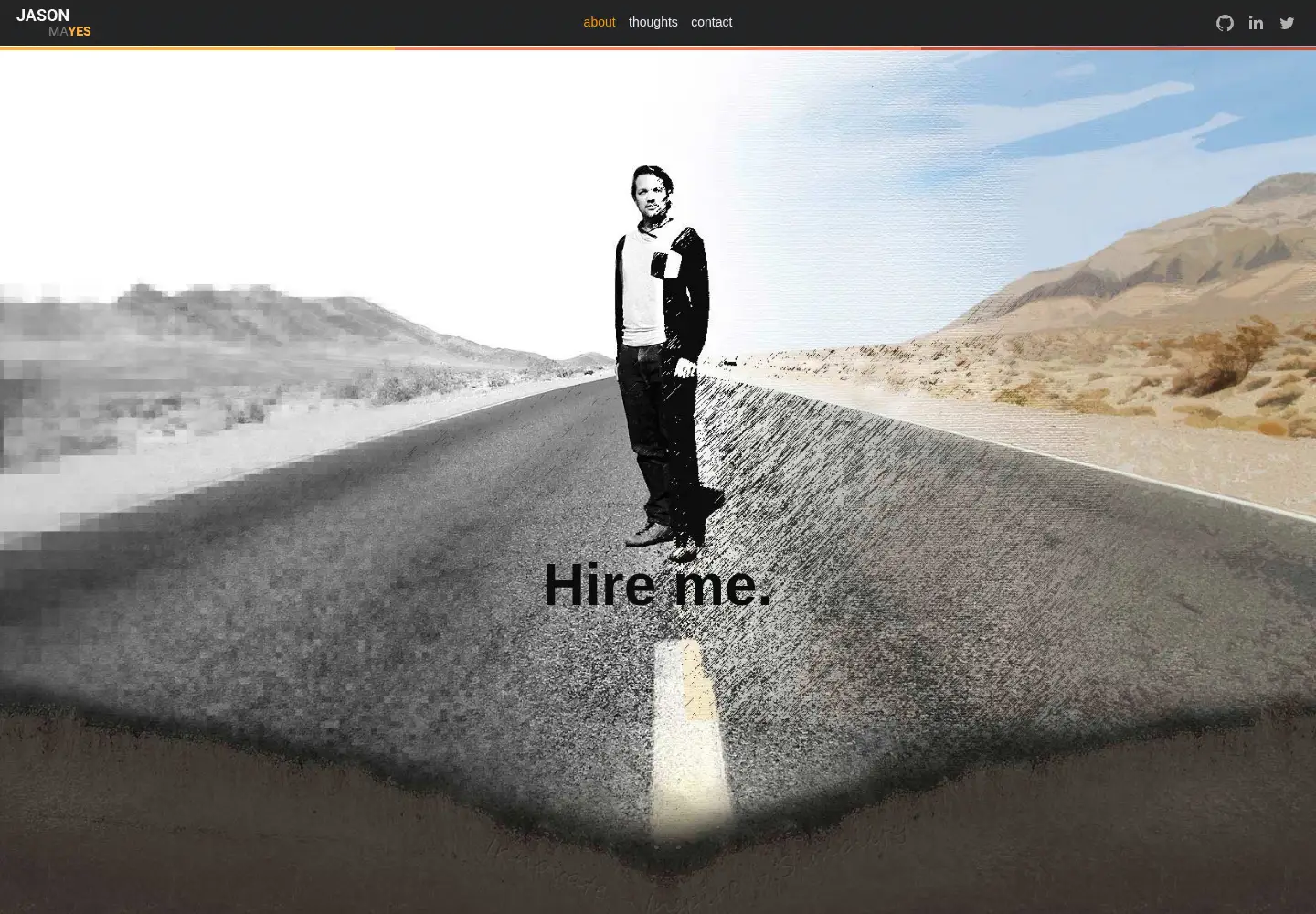Screenshot of jasonmayes.com