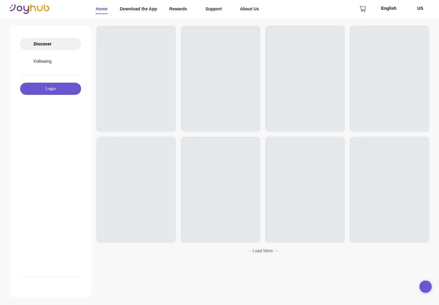 Screenshot of joyhub.net