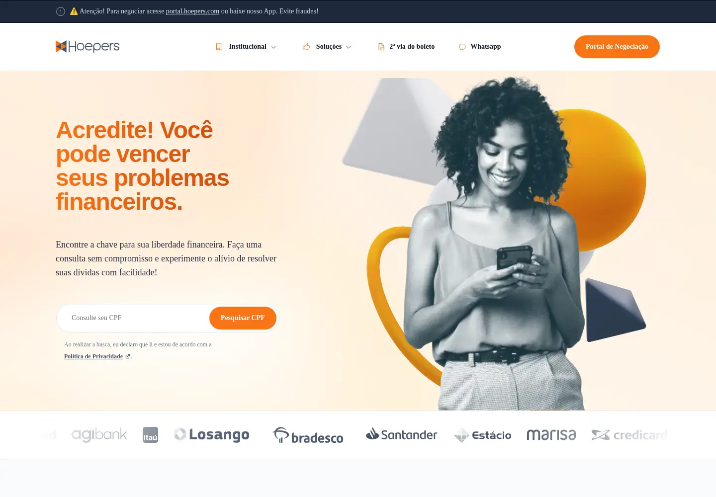 Screenshot of hoepers.com