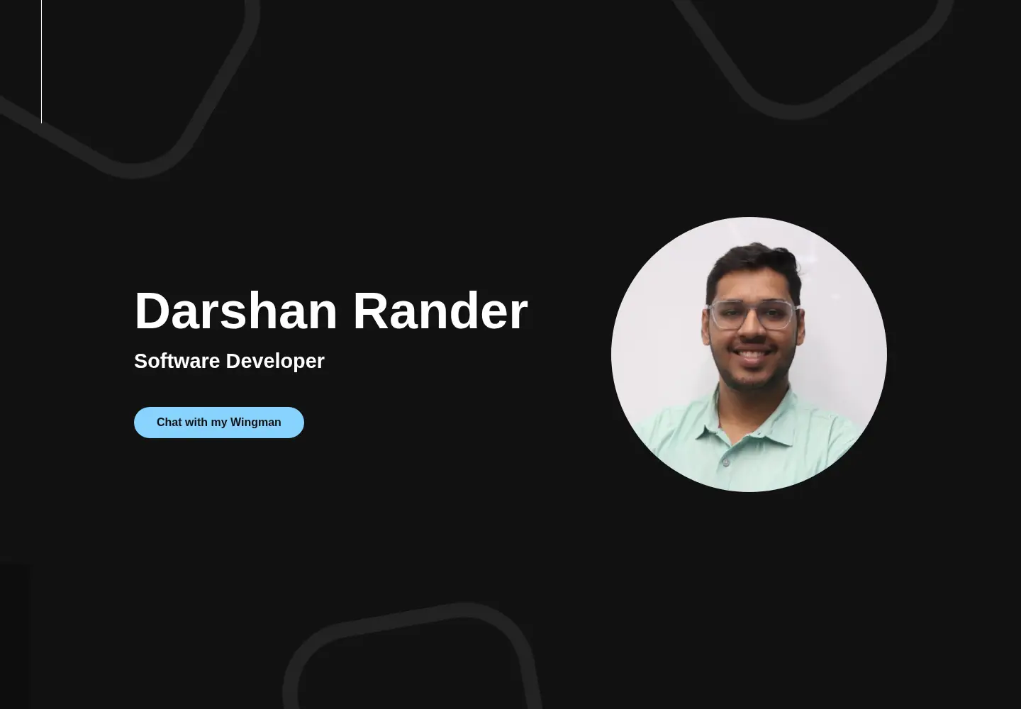 Screenshot of darshanrander.com