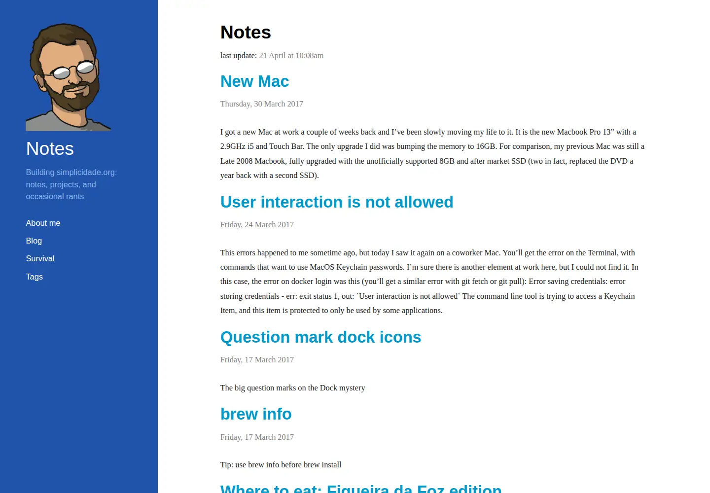 Screenshot of simplicidade.org