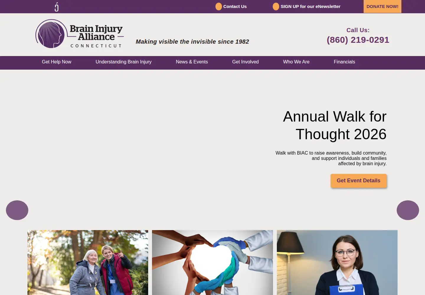 Screenshot of biact.org
