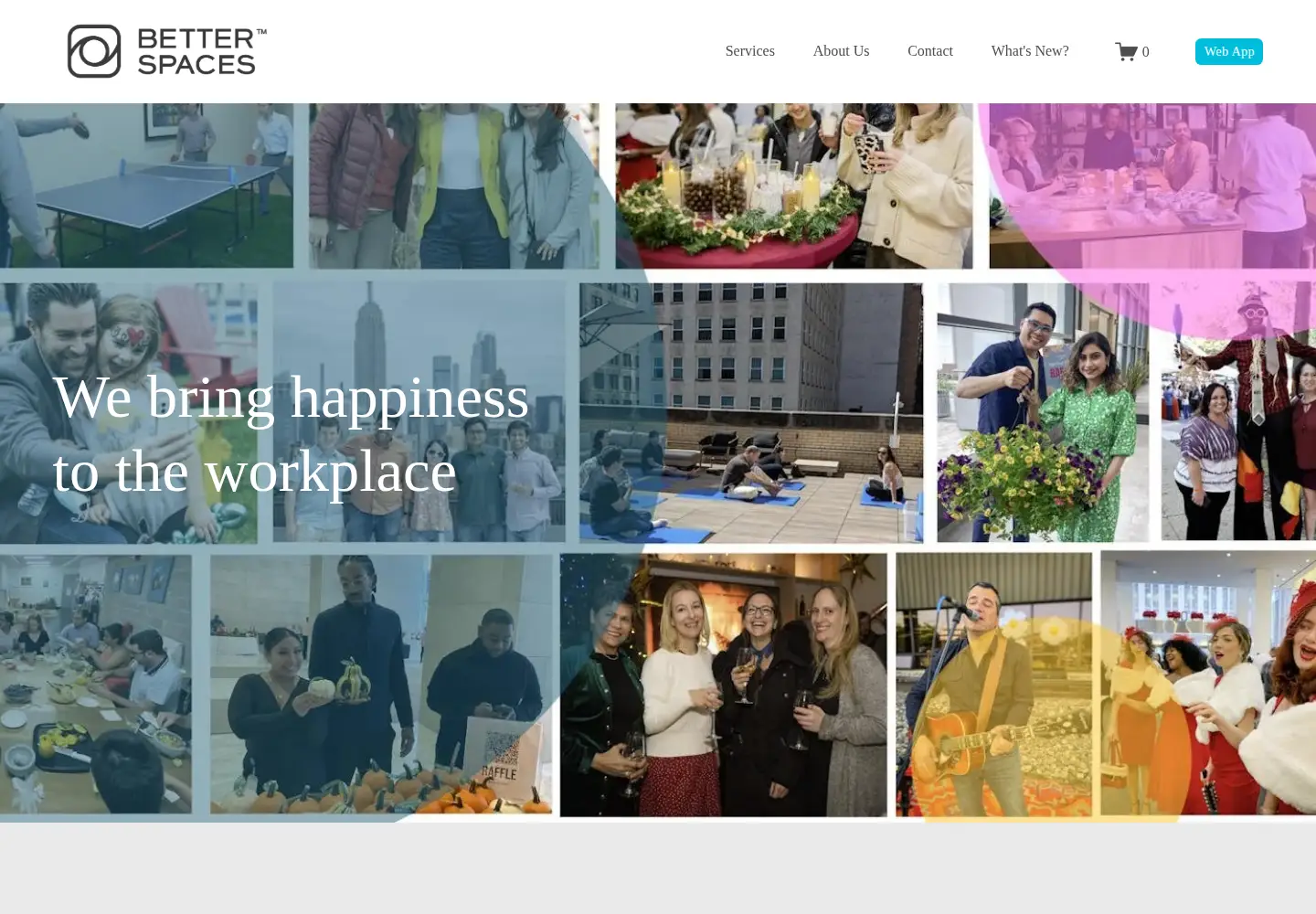Screenshot of betterspaces.com