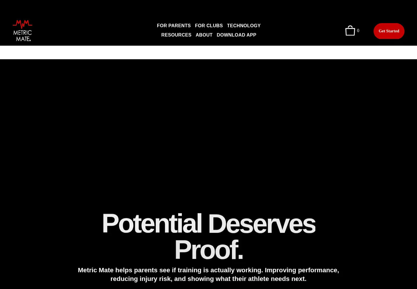 Screenshot of themetricmate.com
