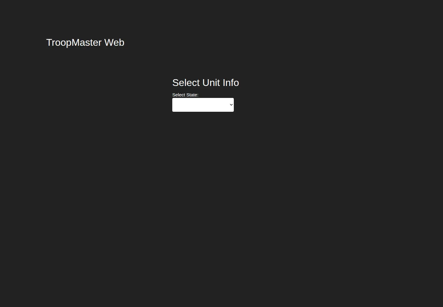 Screenshot of troop1914.org
