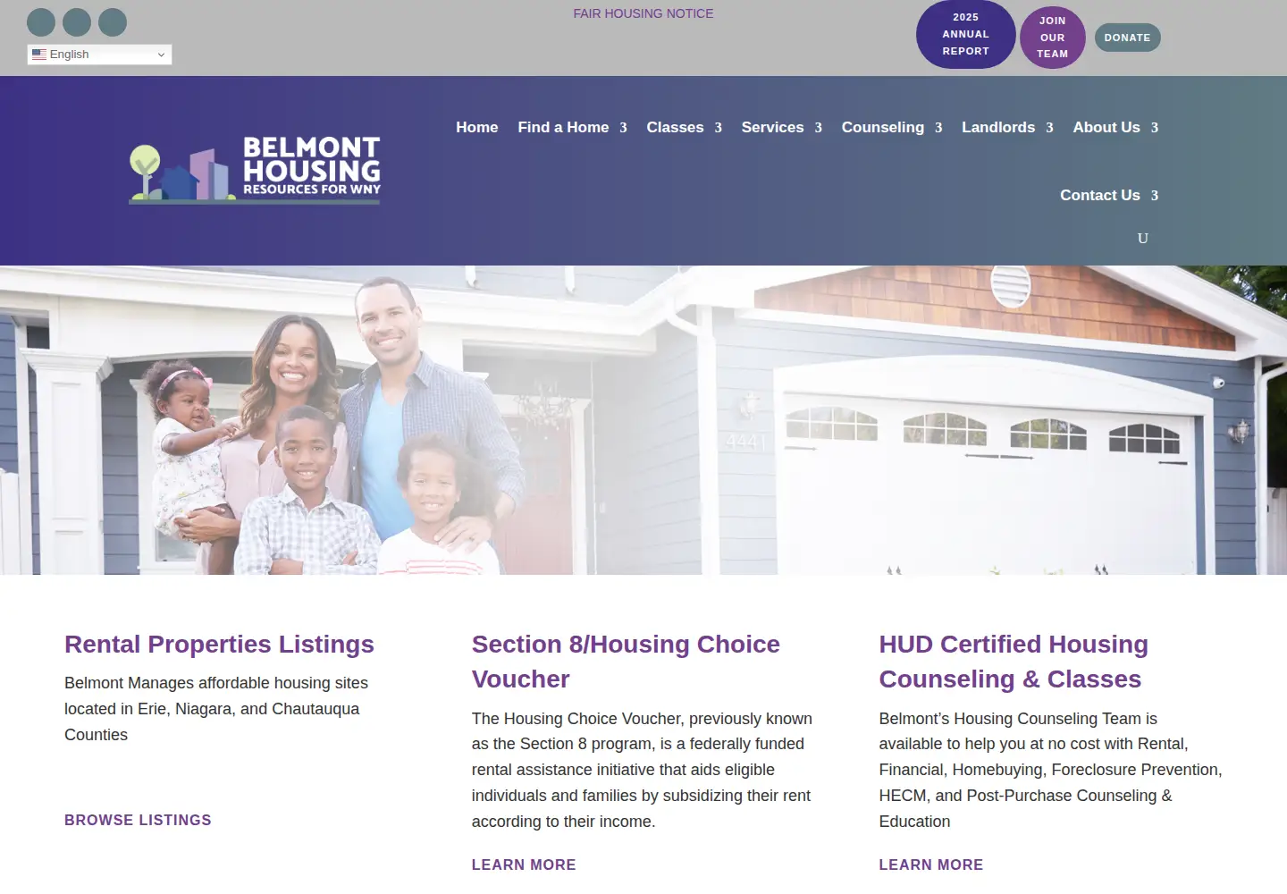 Screenshot of belmonthousingwny.org