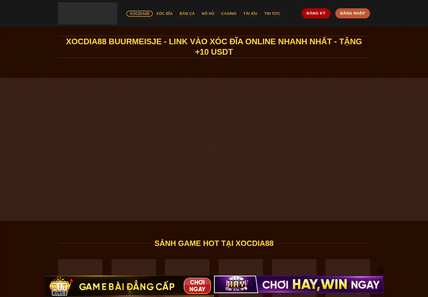 Screenshot of xocdia88.onl