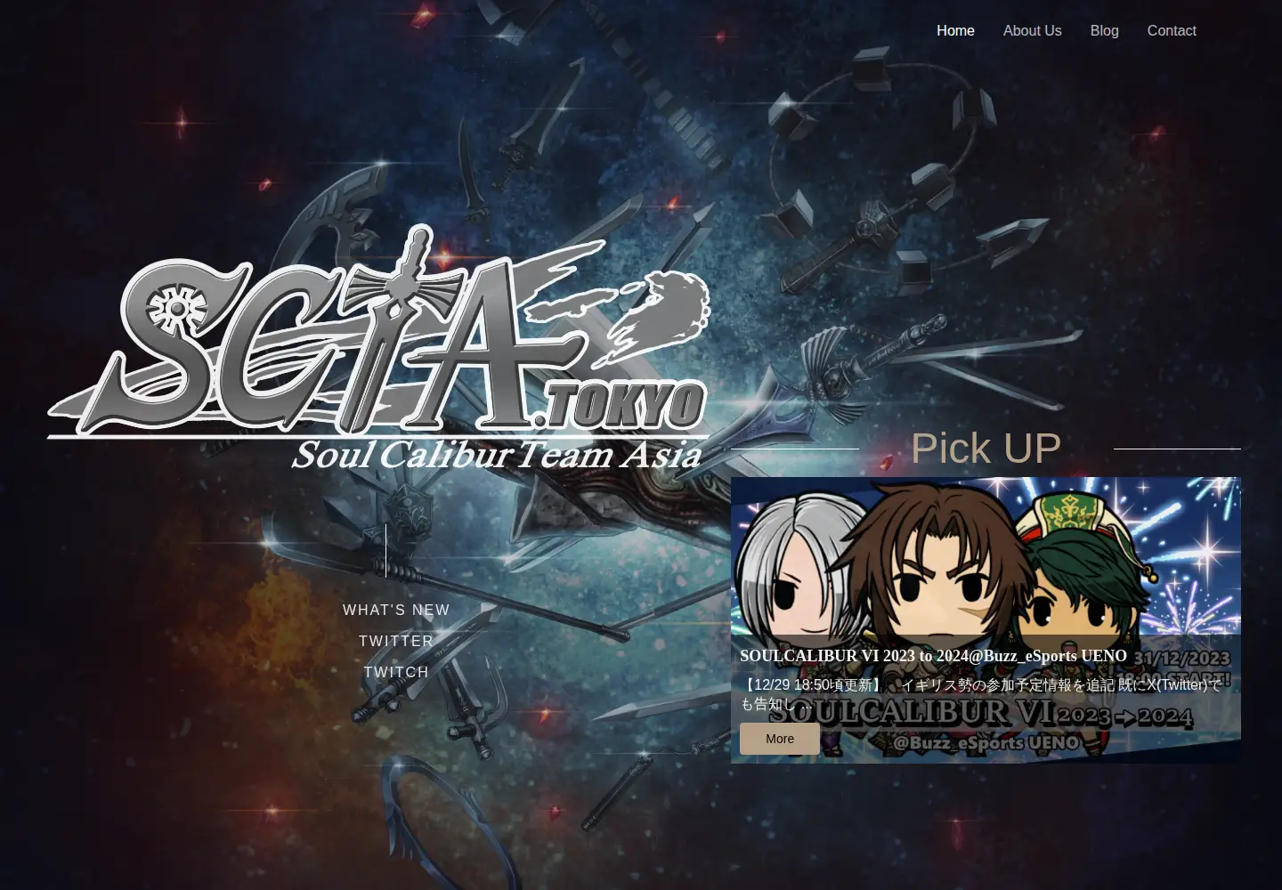 Screenshot of scta.tokyo