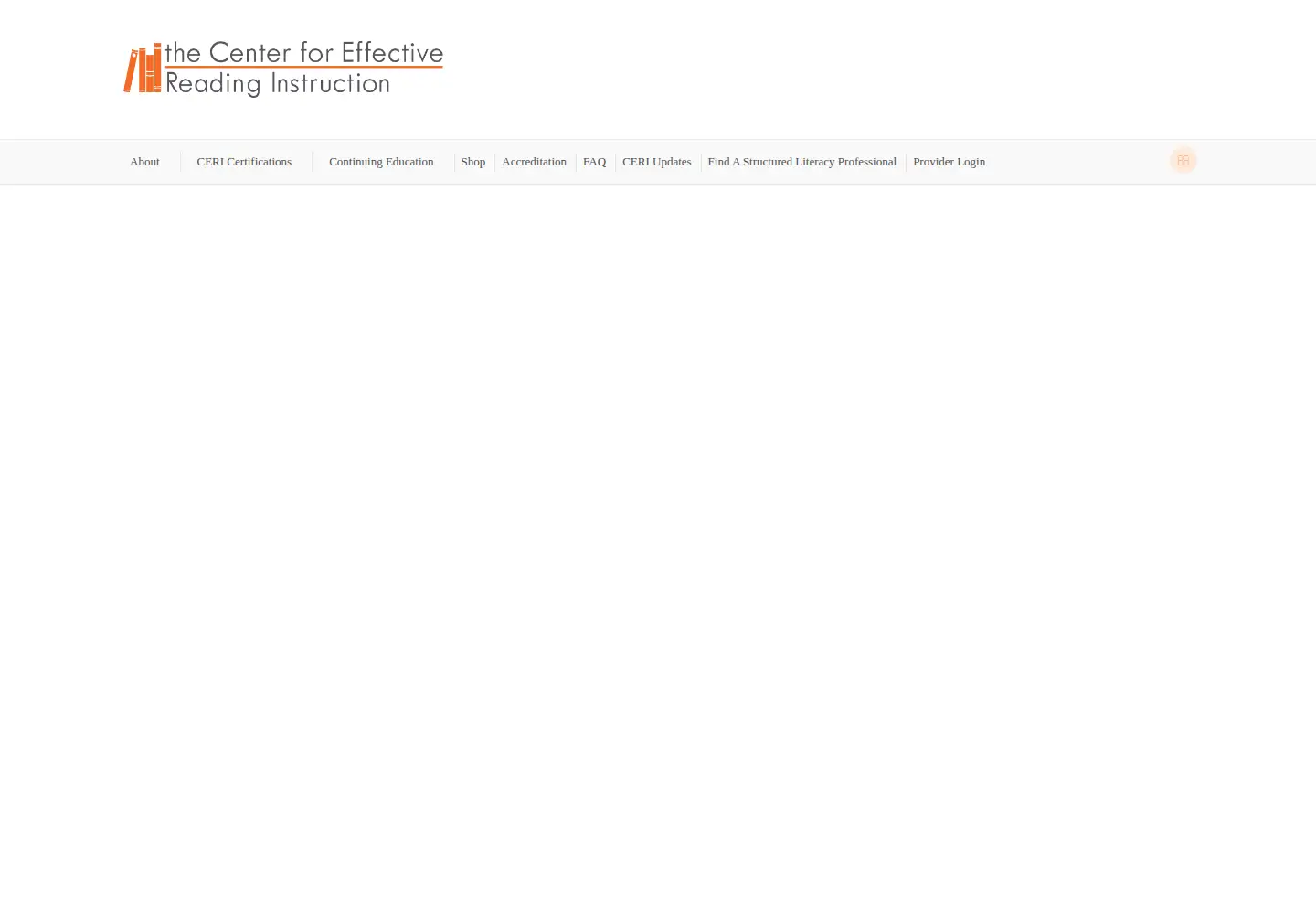 Screenshot of effectivereading.org