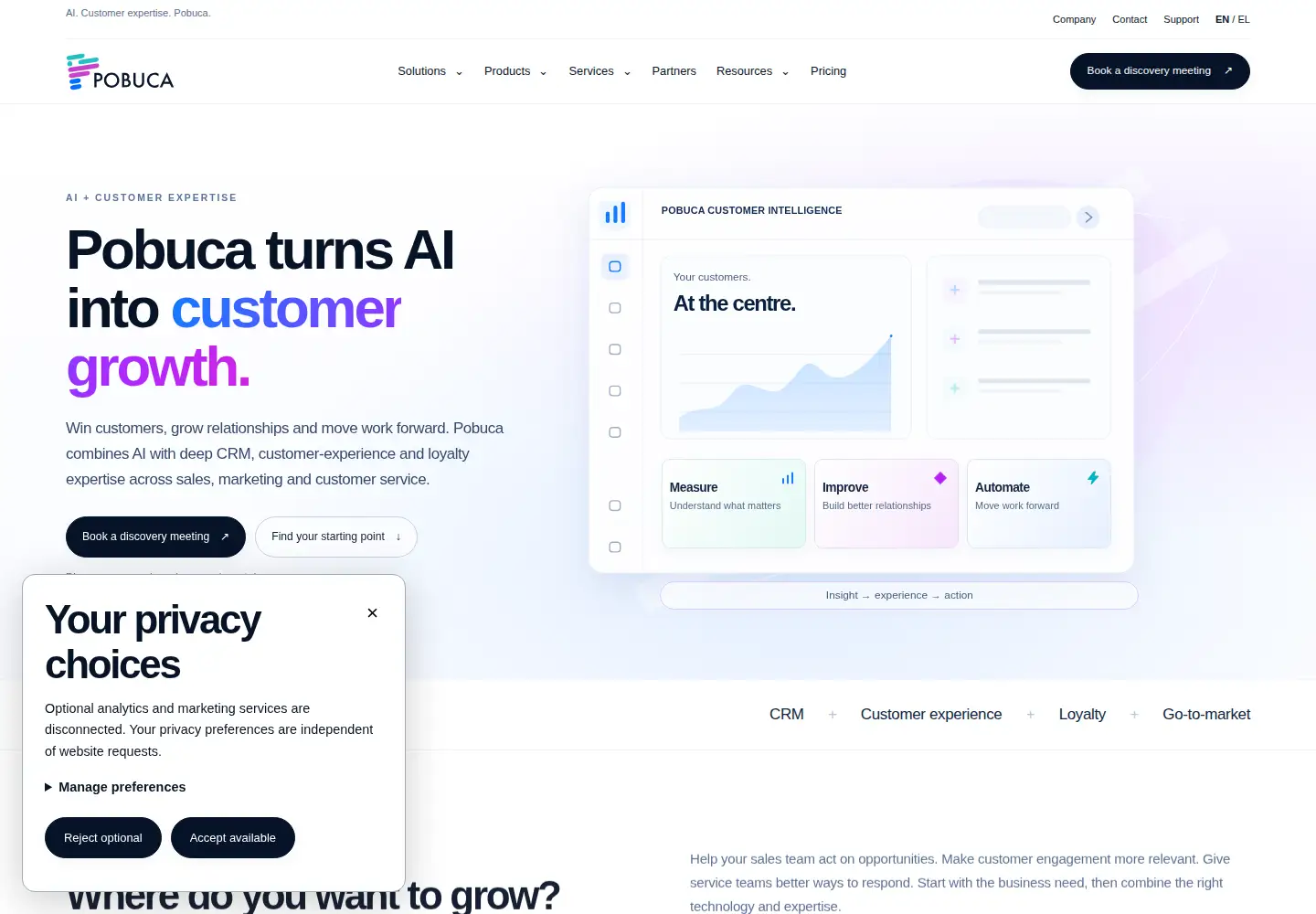 Screenshot of pobuca.com