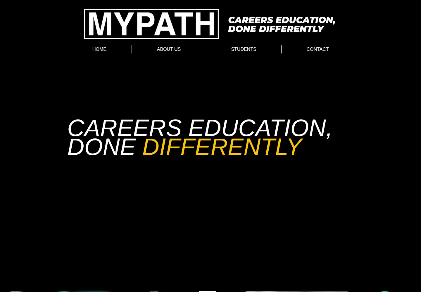 Screenshot of mypathcareersuk.com