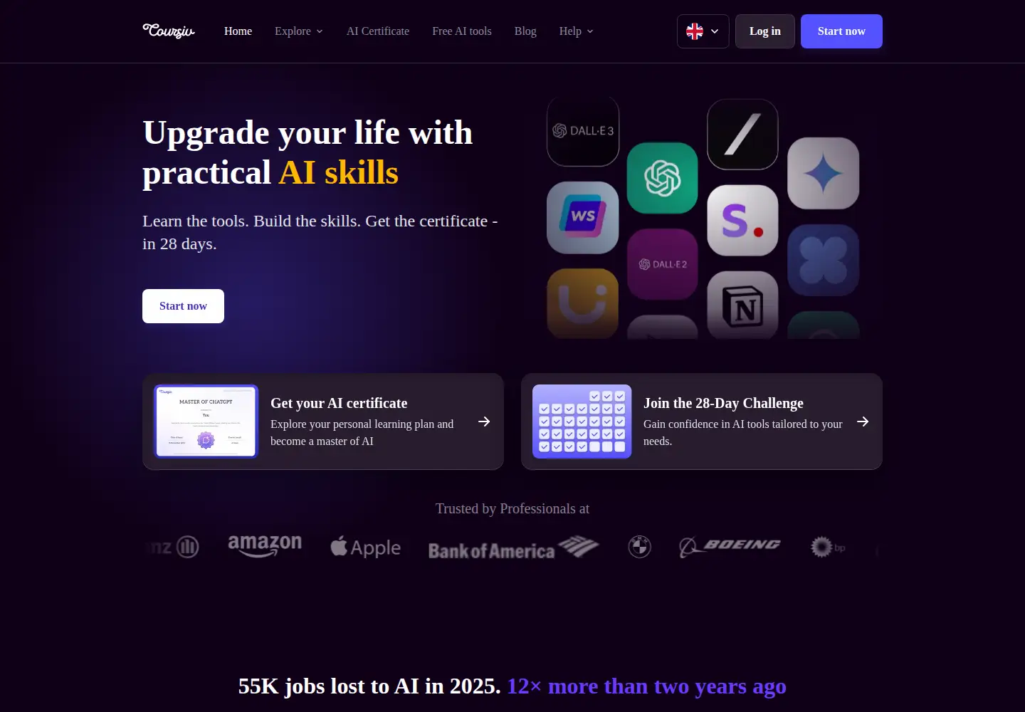 Screenshot of coursiv.io