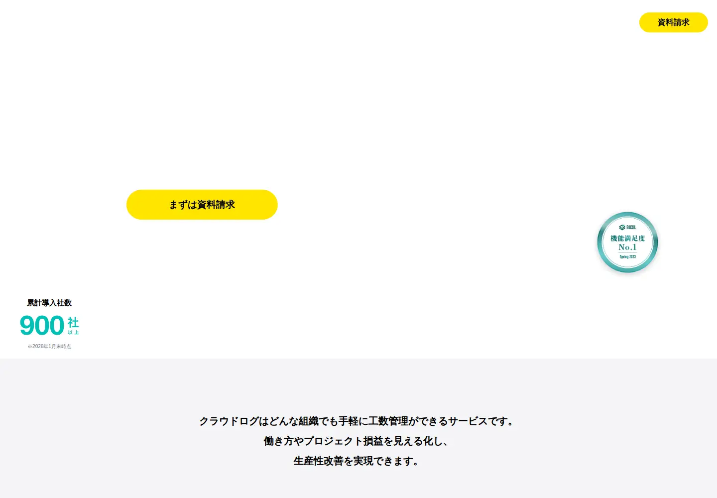 Screenshot of crowdlog.jp