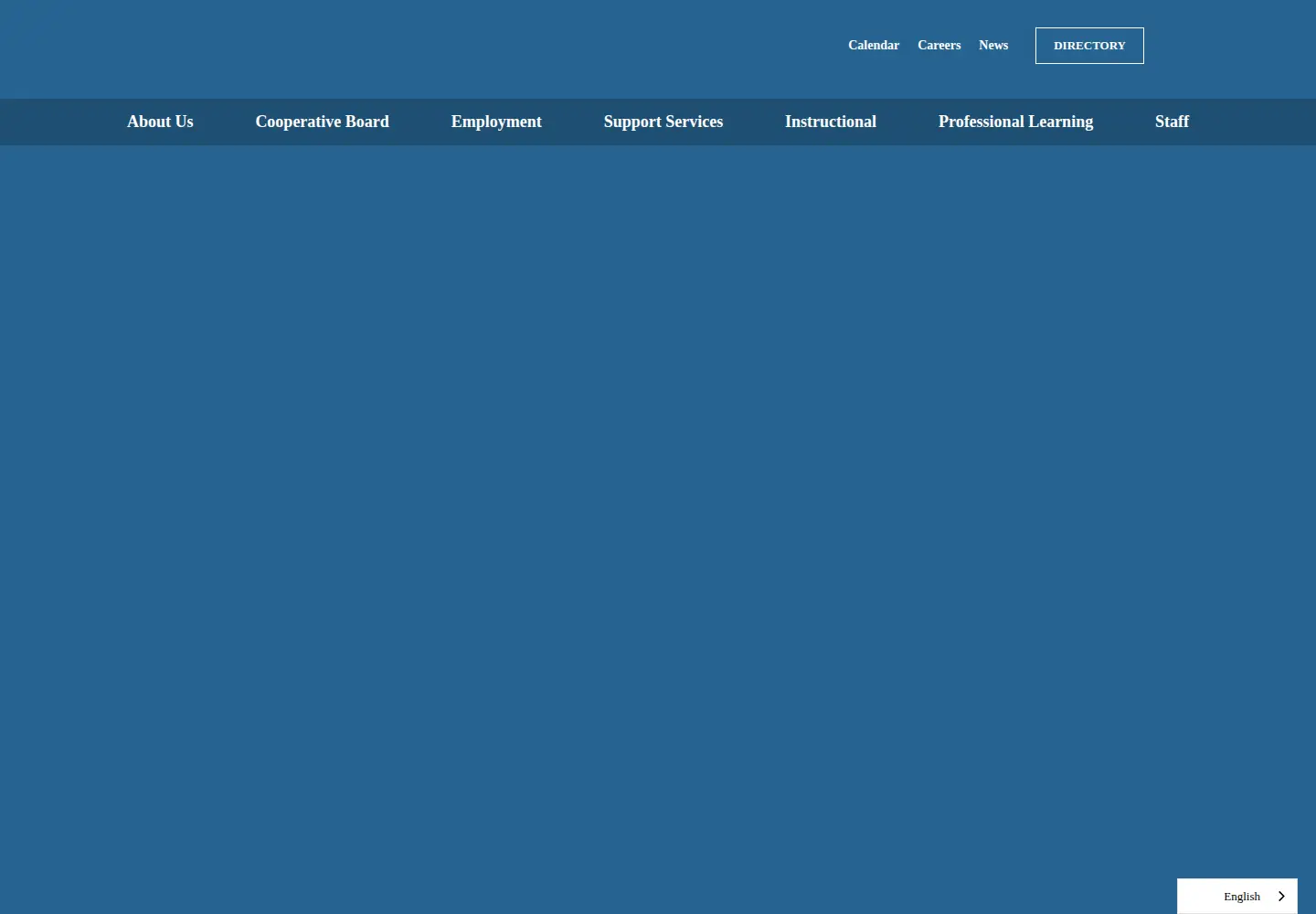 Captured homepage of oneida-boces.org in the current scan