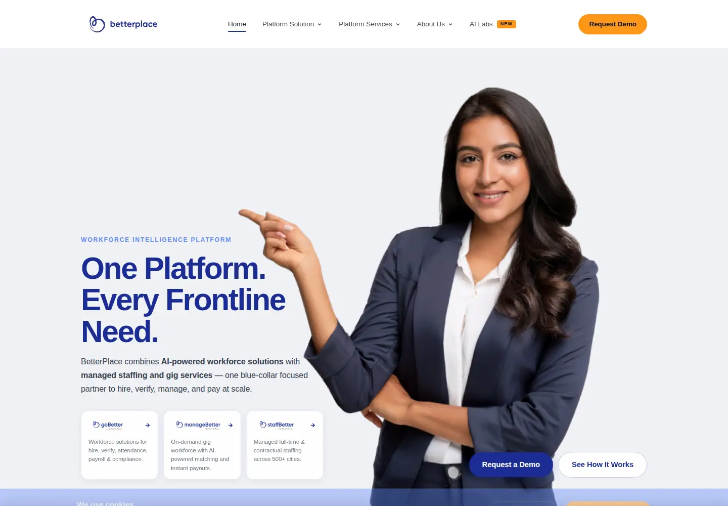 Screenshot of betterplace.co.in