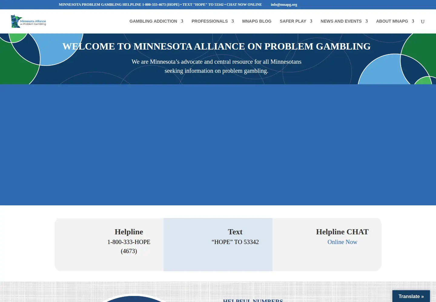 Screenshot of mnapg.org