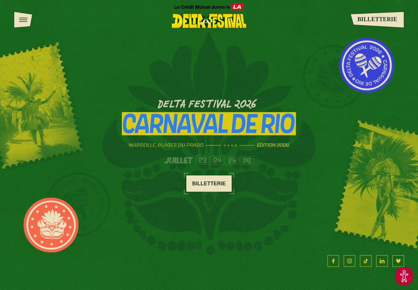 Screenshot of delta-festival.com