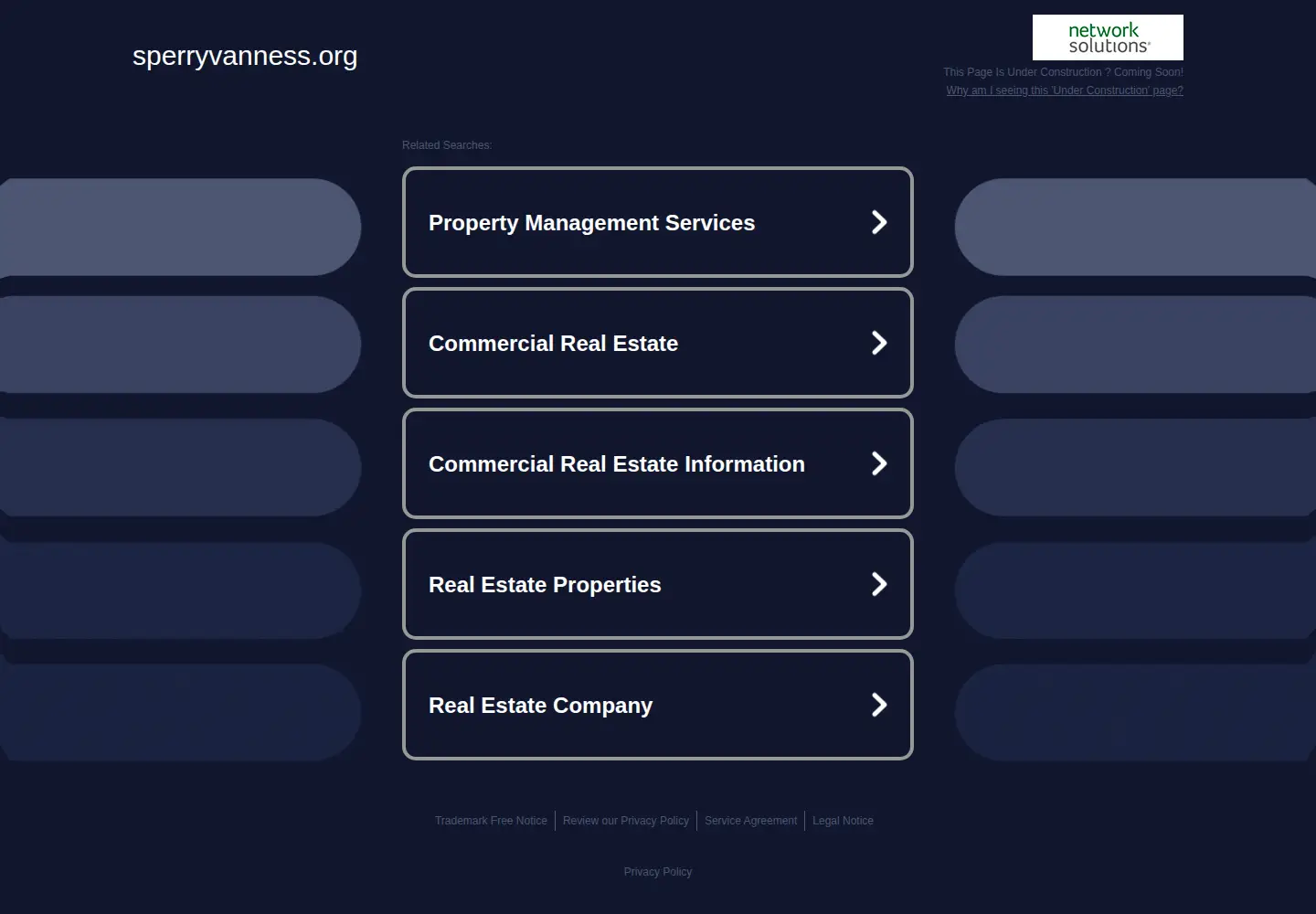 Screenshot of sperryvanness.org