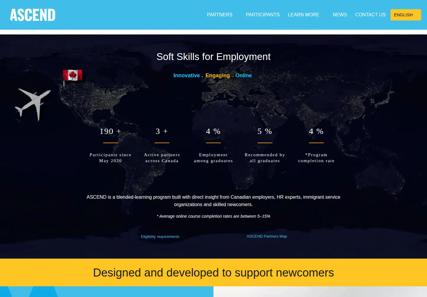 Screenshot of ascendemployment.com