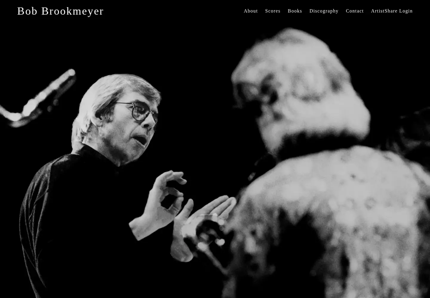 Screenshot of bobbrookmeyer.com