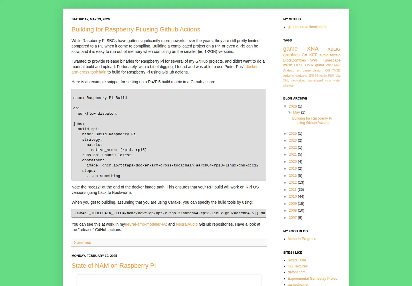 Screenshot of nostatic.org