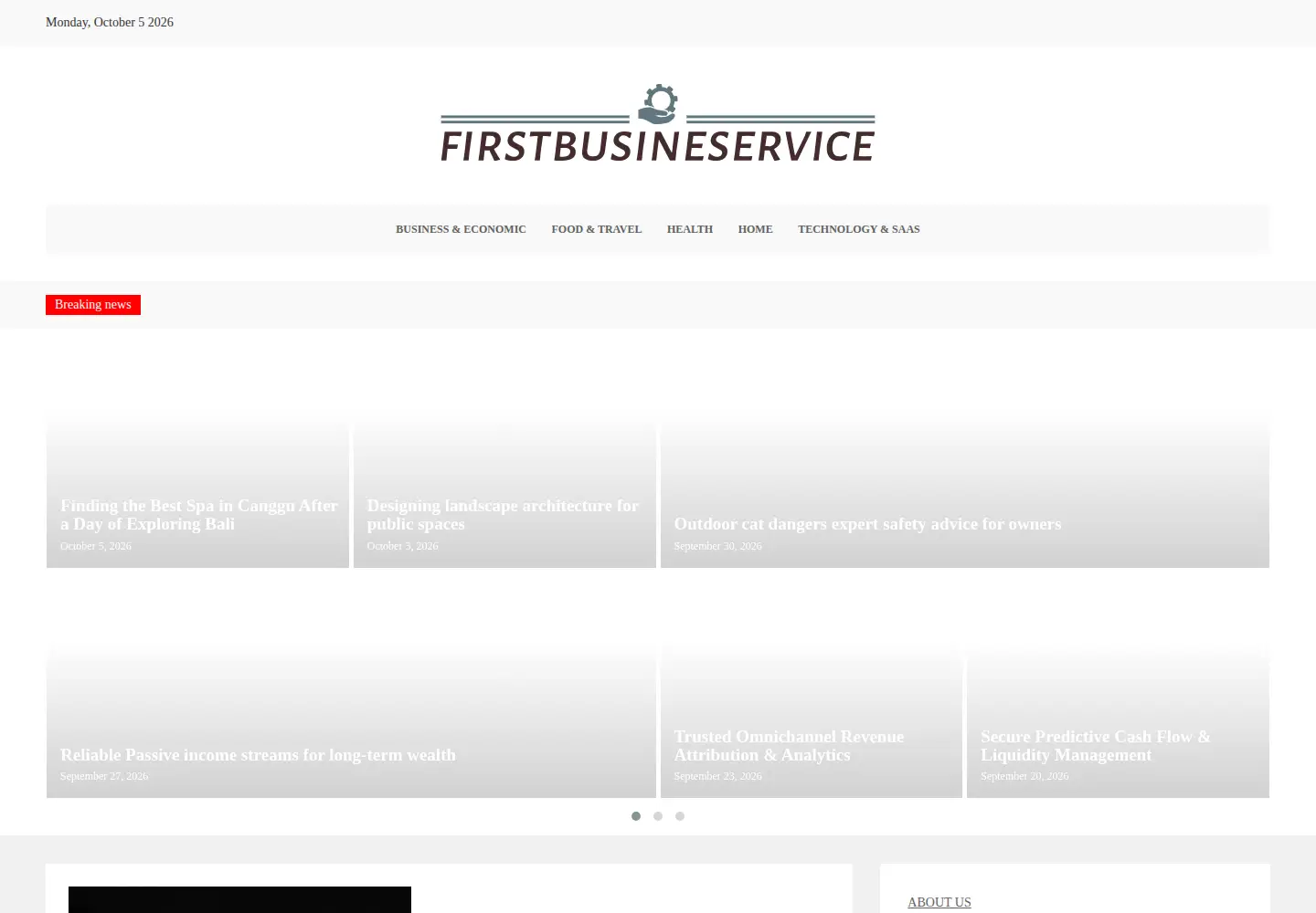 Screenshot of firstbusineservice.info