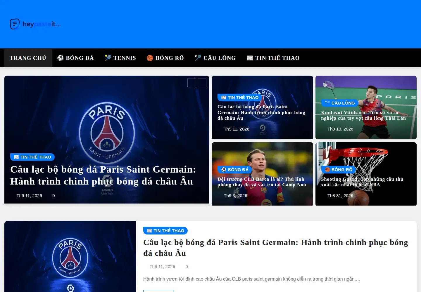 Screenshot of heypasteit.com