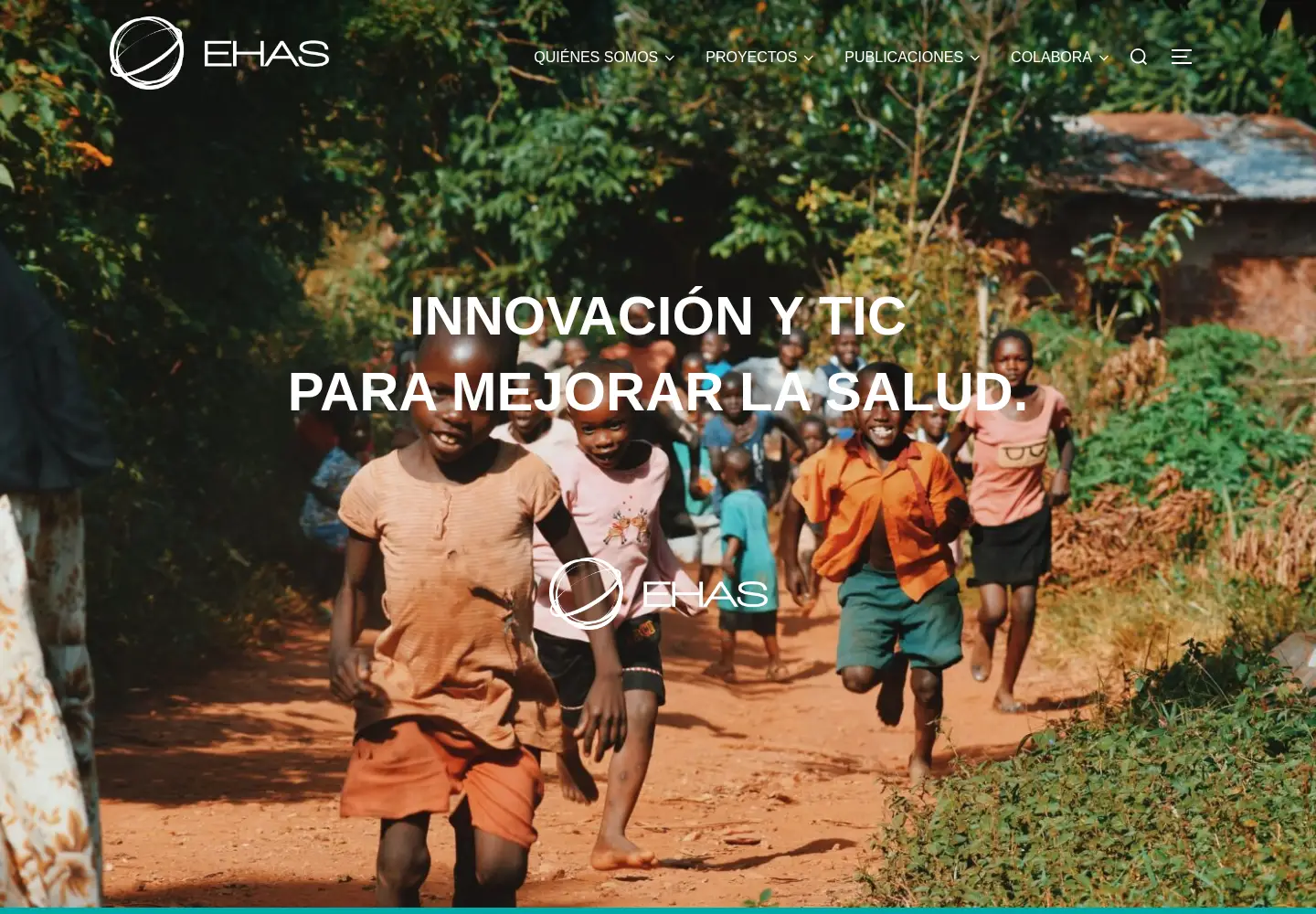 Screenshot of ehas.org