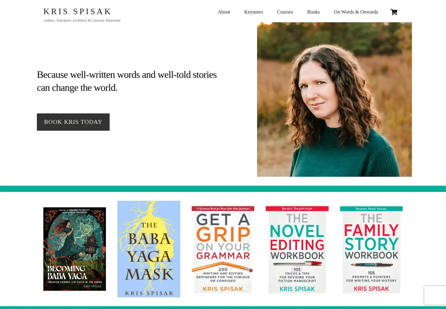 Screenshot of kris-spisak.com