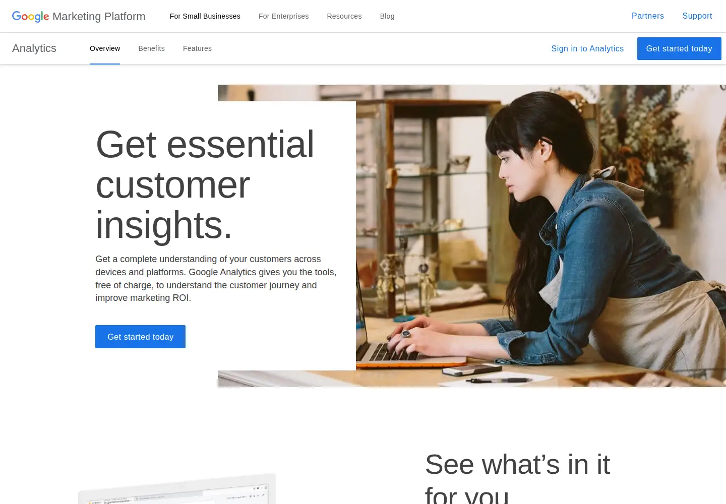 Screenshot of urchin.com