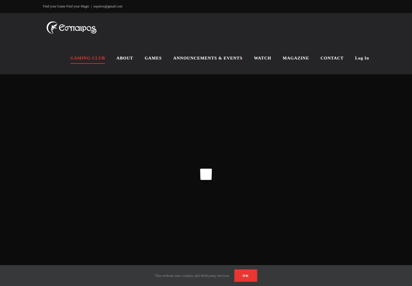 Screenshot of espairos.gr