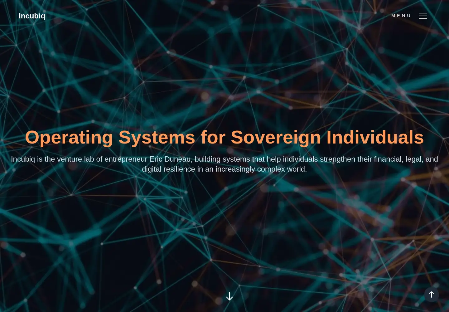 Screenshot of incubiq.com