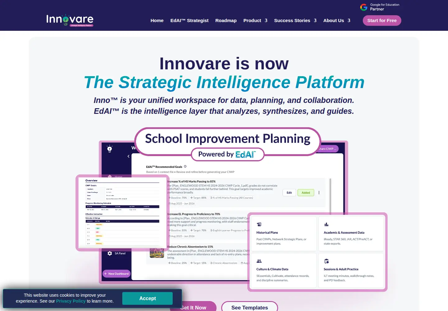 Screenshot of innovaresip.com