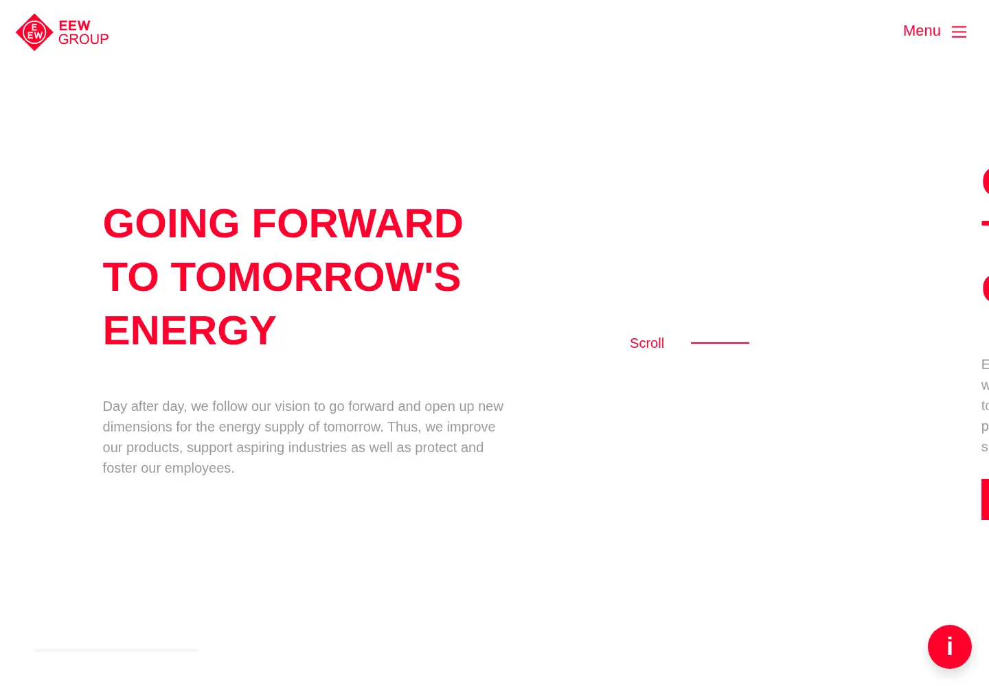 Screenshot of eew-group.com