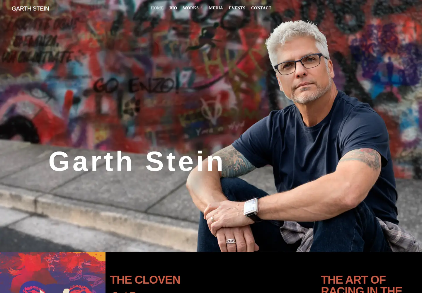 Screenshot of garthstein.com