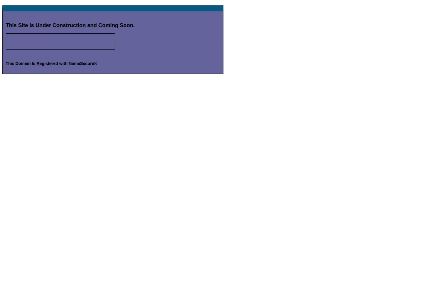 Captured homepage of truewill.net in the current scan
