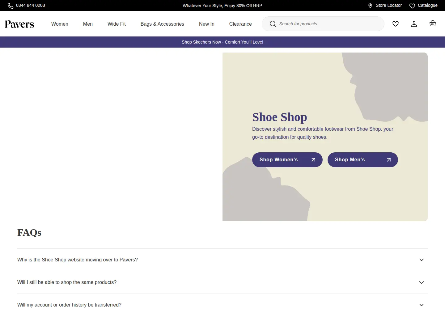 Screenshot of shoe-shop.com