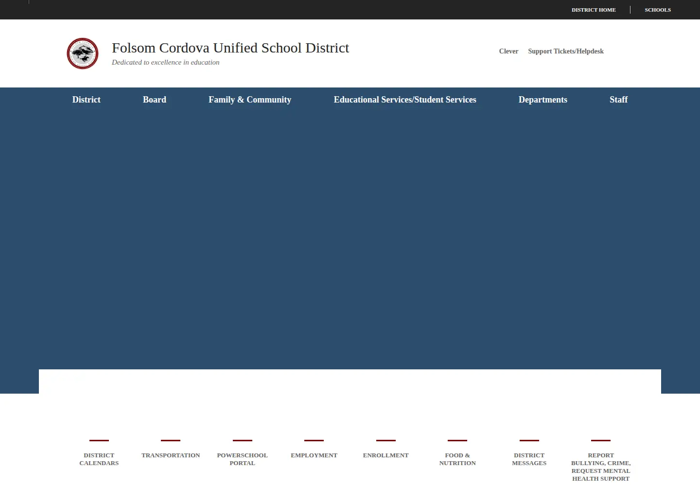 Screenshot of fcusd.org